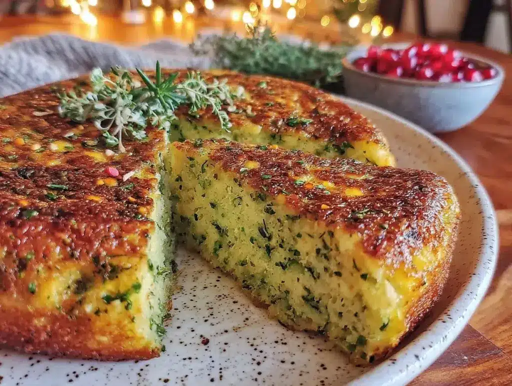 persian herb frittata - featured image