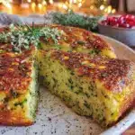 persian herb frittata - featured image