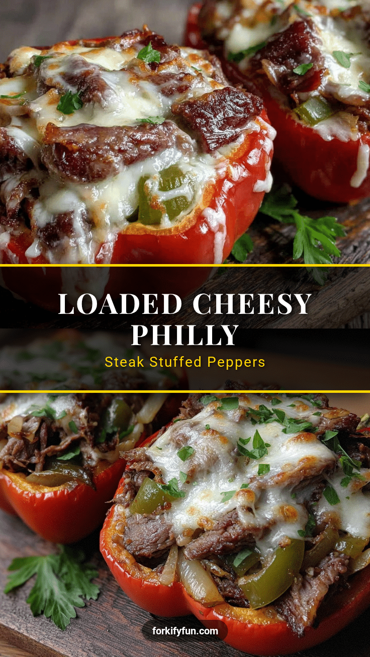 philly cheesesteak stuffed peppers recipe
