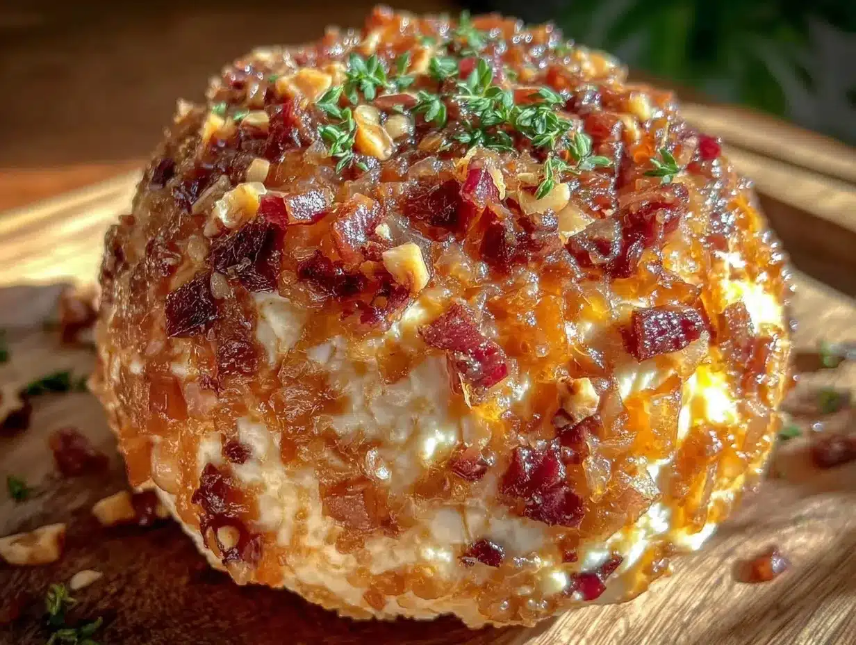 savory french onion cheese ball preparation steps