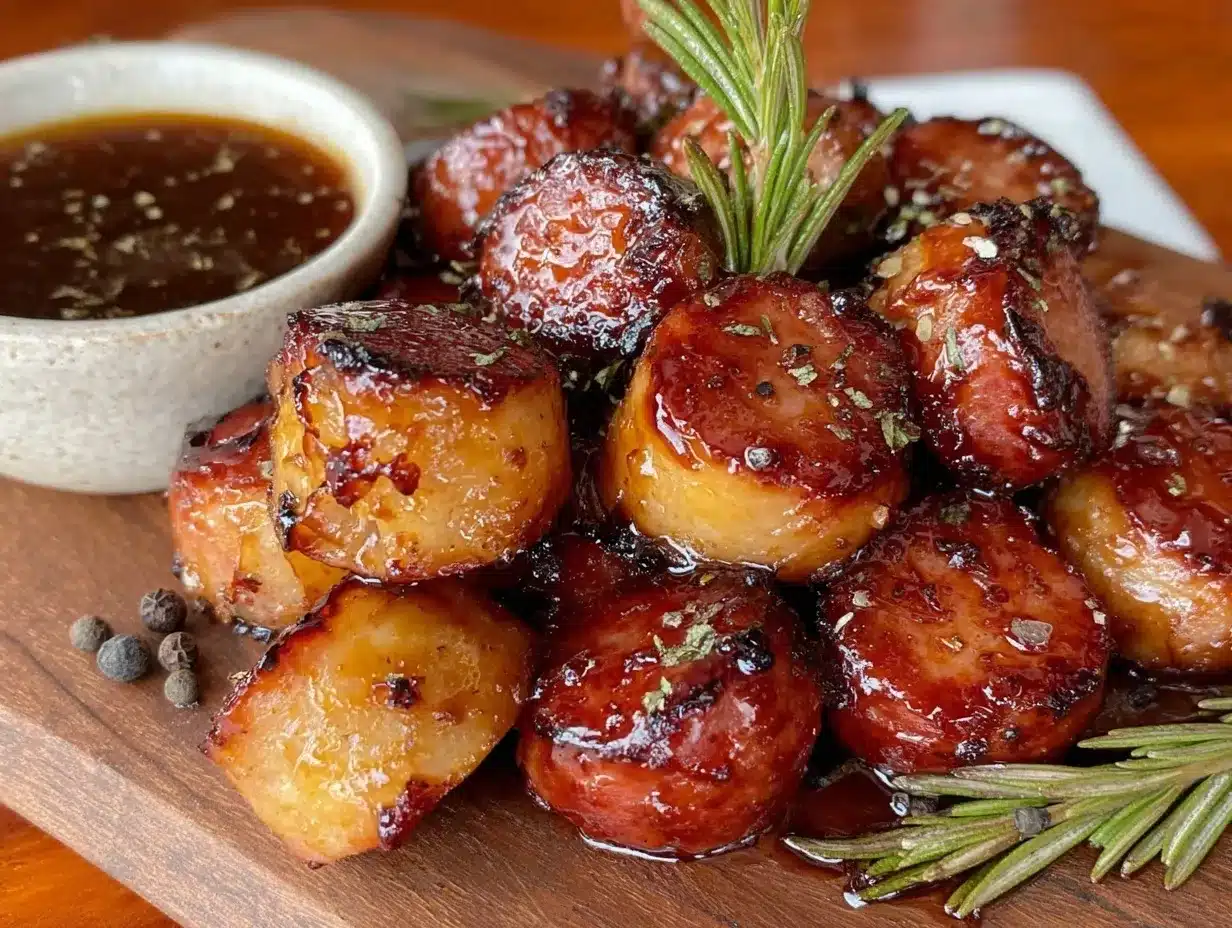 savory kielbasa bites preparation steps