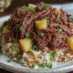 slow cooker hawaiian kalua pork - featured image