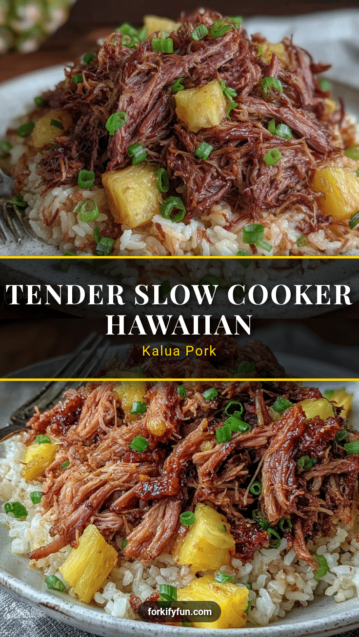 slow cooker hawaiian kalua pork recipe