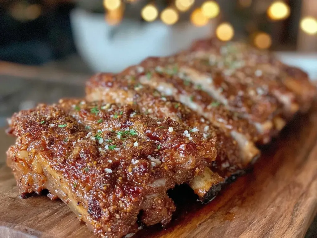 slow smoked baby back ribs - featured image