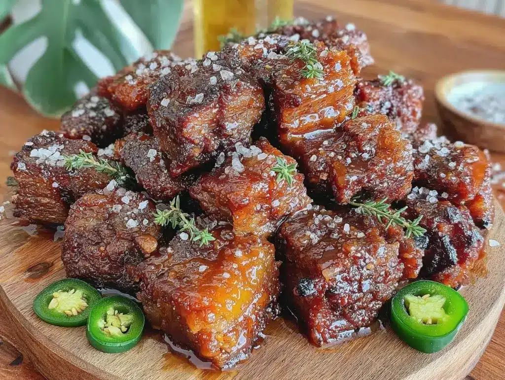 smoked brisket burnt ends - featured image