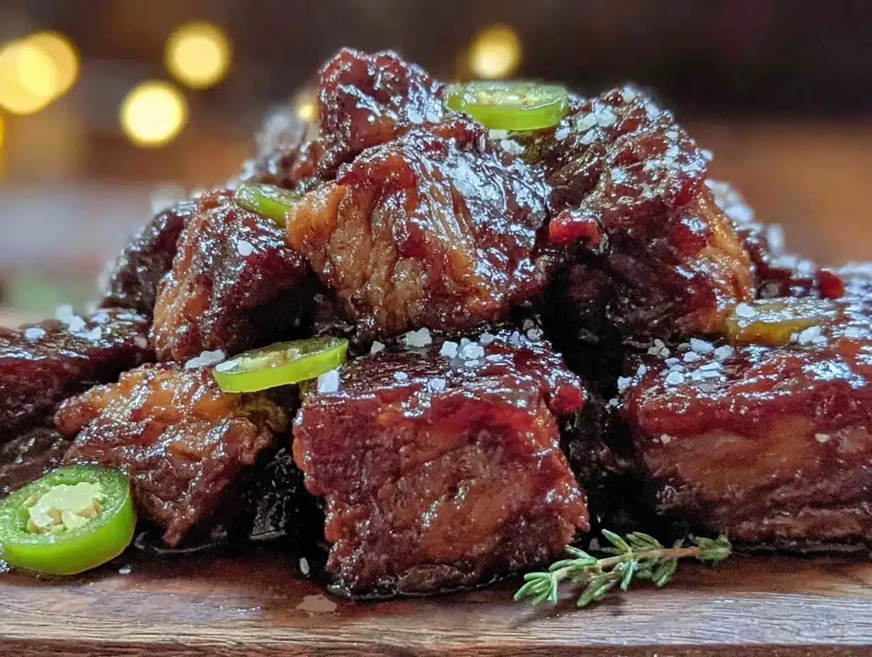 smoked brisket burnt ends preparation steps