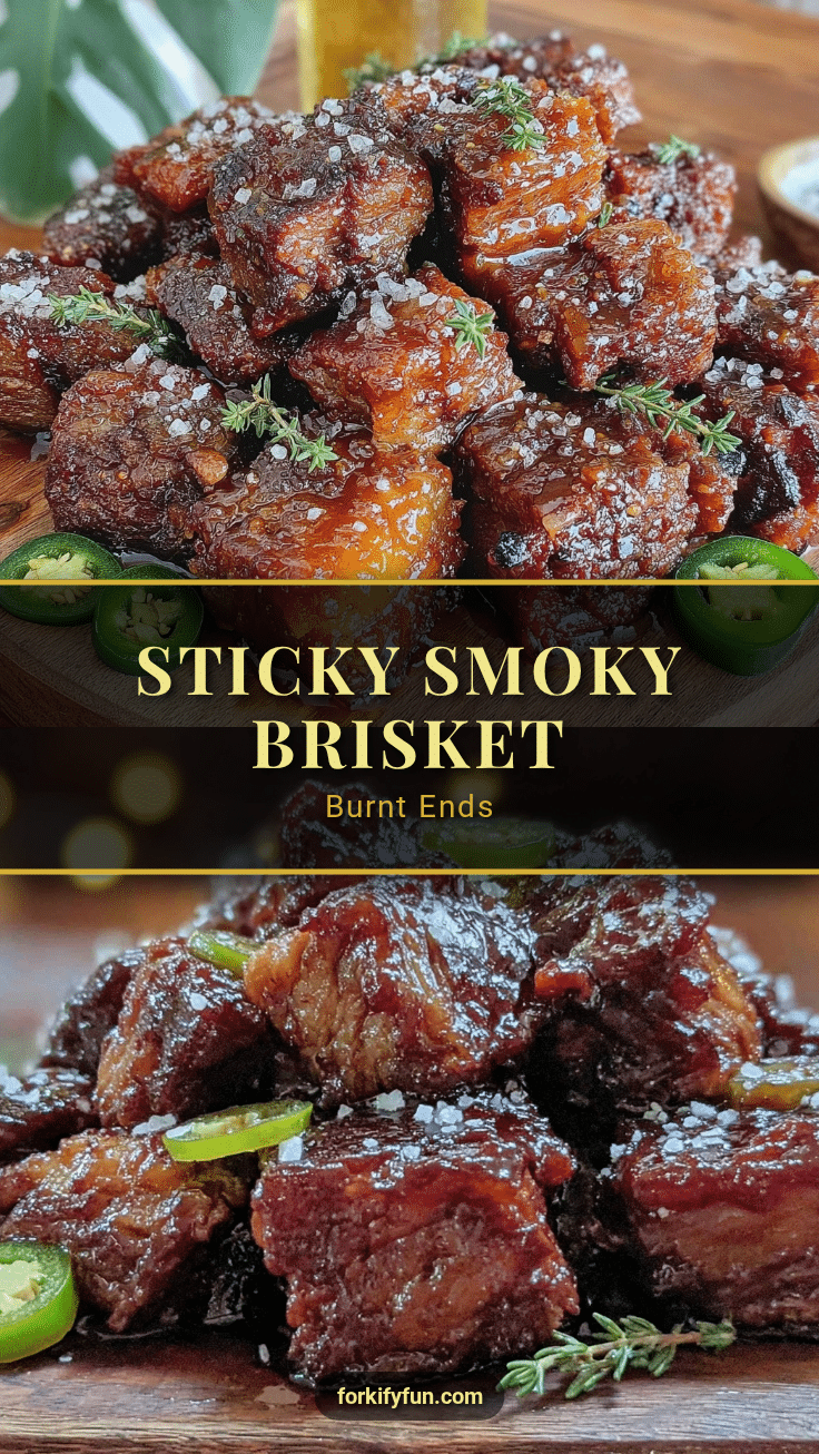 smoked brisket burnt ends recipe