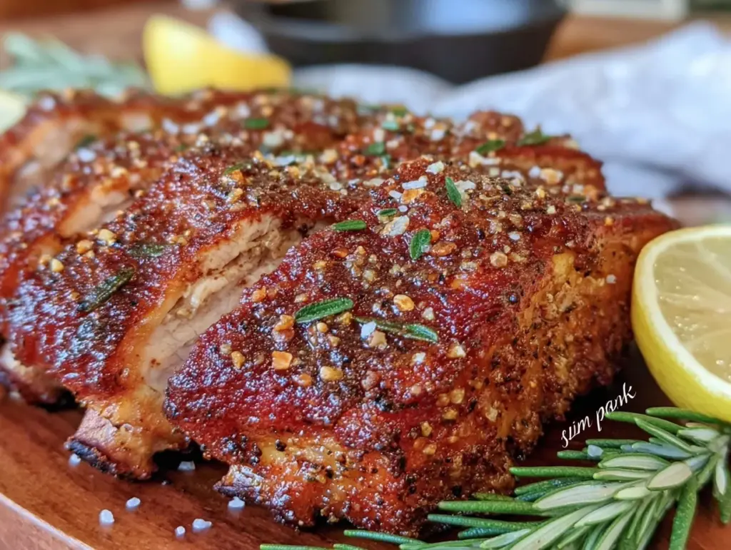 smoked paprika dry rub baby back ribs - featured image