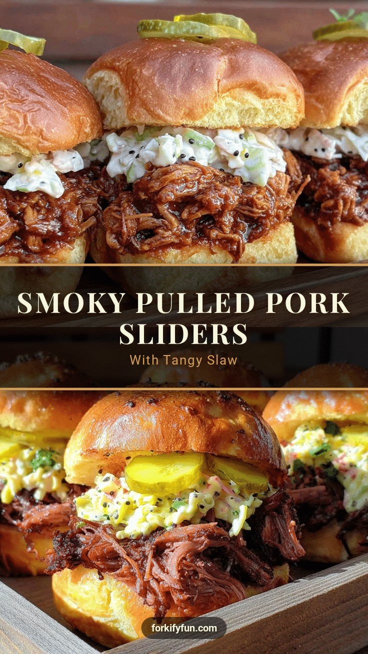 smoked pulled pork sliders recipe