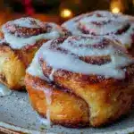 sourdough discard cinnamon rolls - featured image