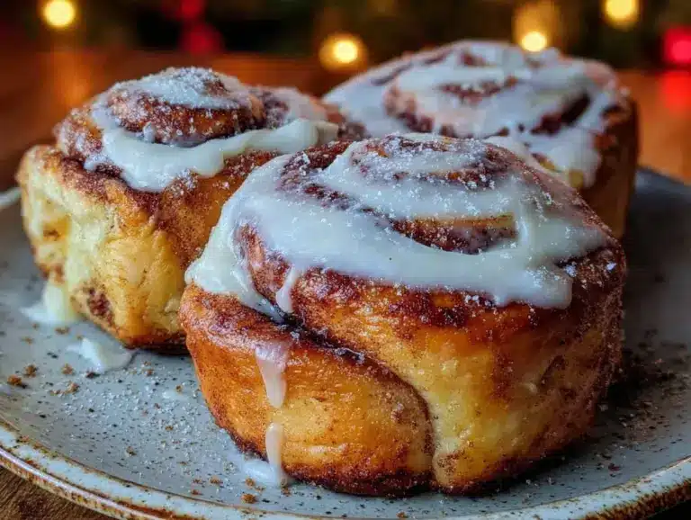 sourdough discard cinnamon rolls - featured image