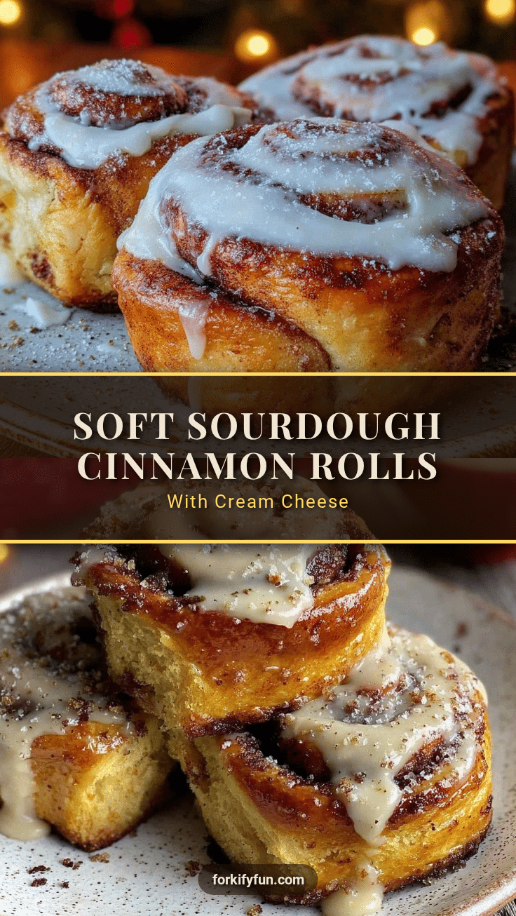 sourdough discard cinnamon rolls recipe