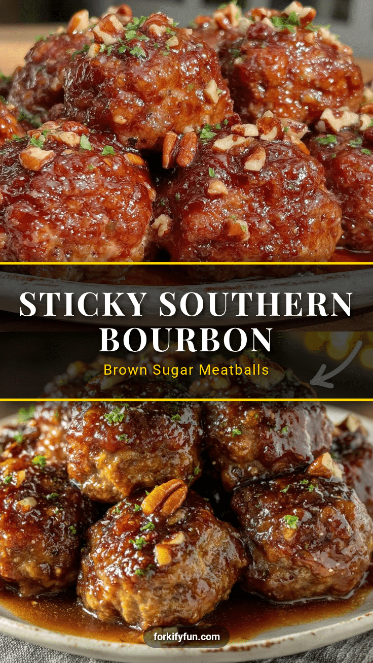 southern bourbon brown sugar meatballs recipe