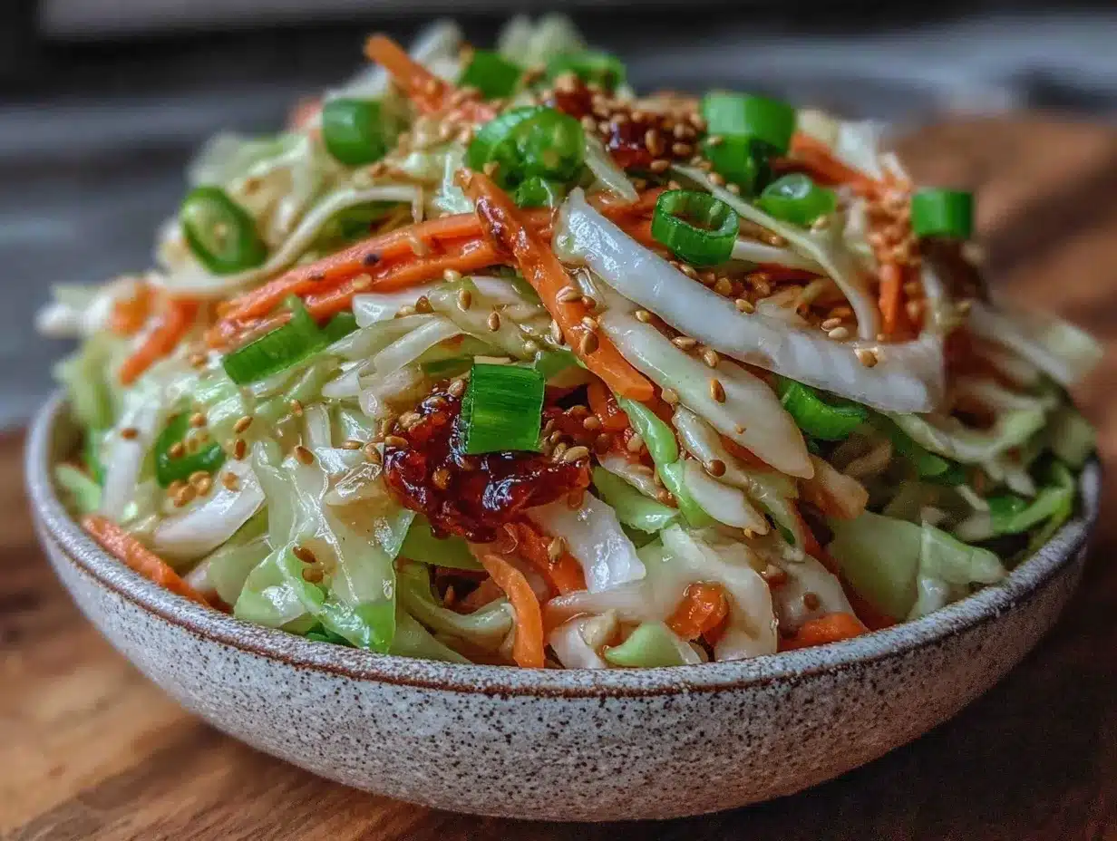 southern vinegar coleslaw preparation steps