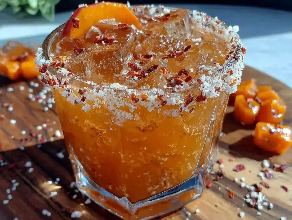 spicy mango habanero margarita - featured image