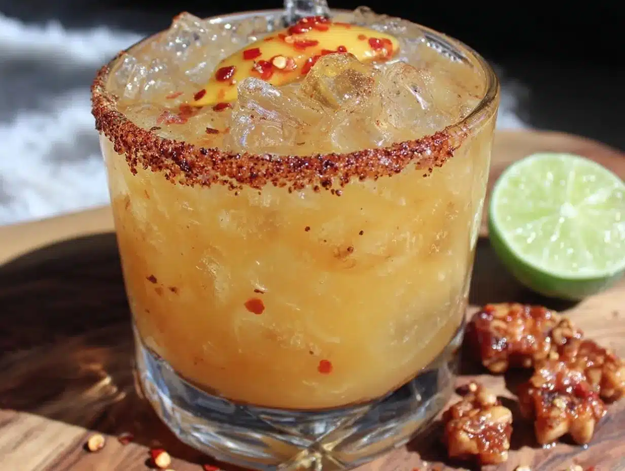 spicy mango habanero margarita preparation steps