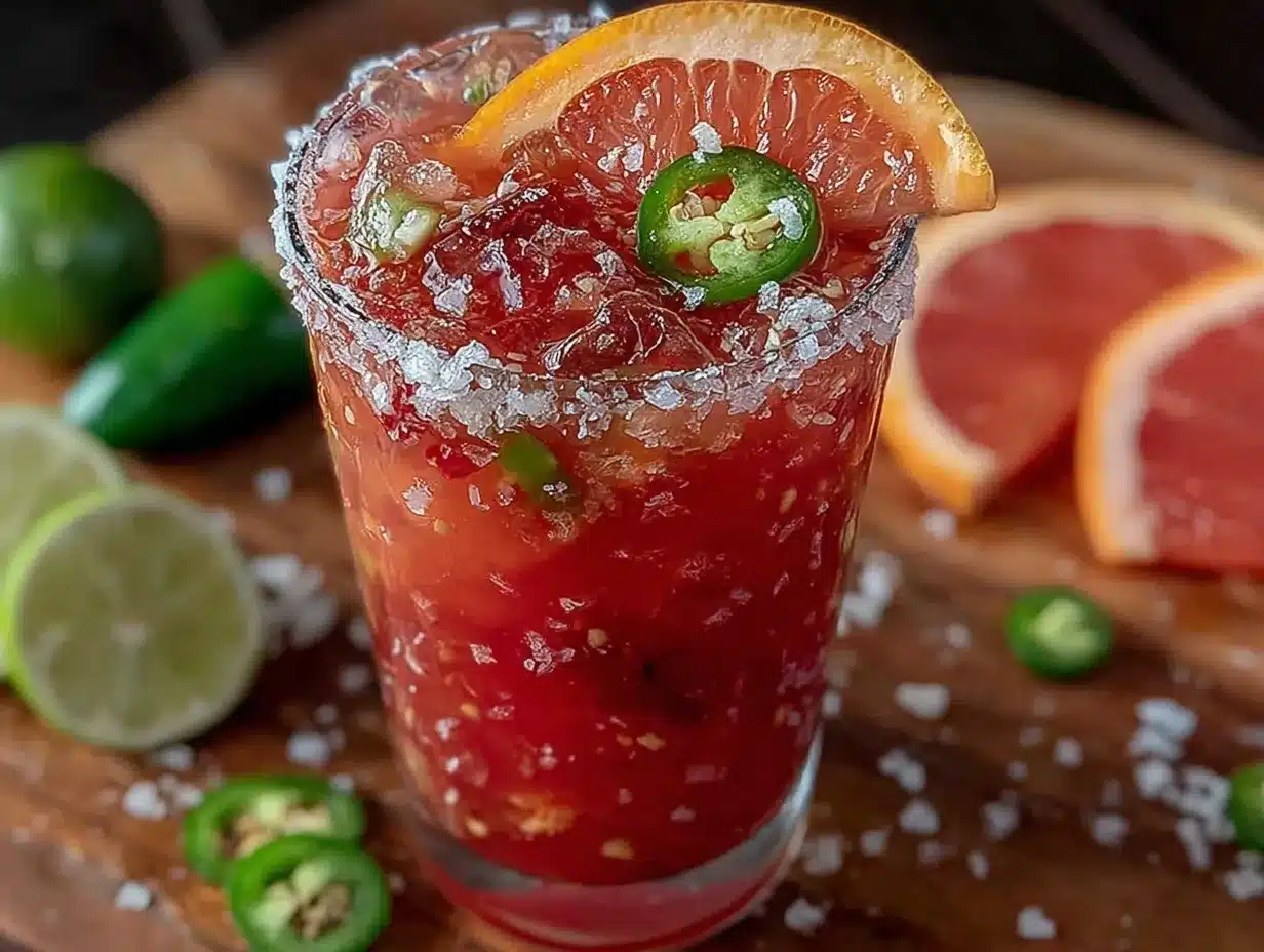 spicy paloma cocktail preparation steps