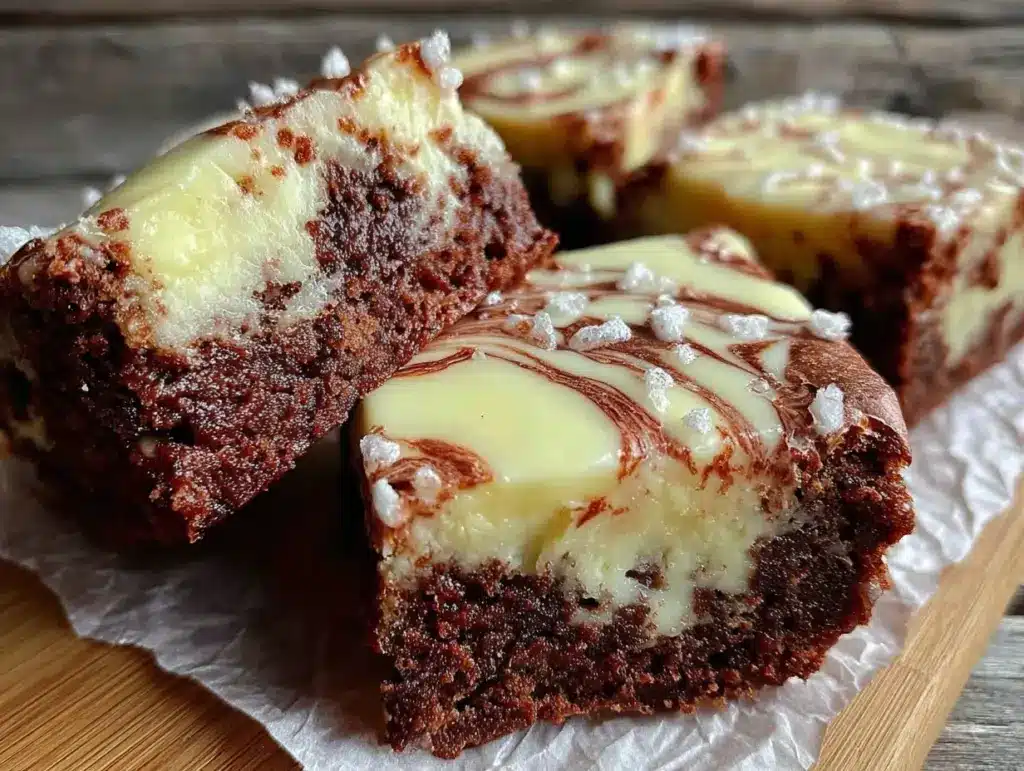 spider web brownies - featured image