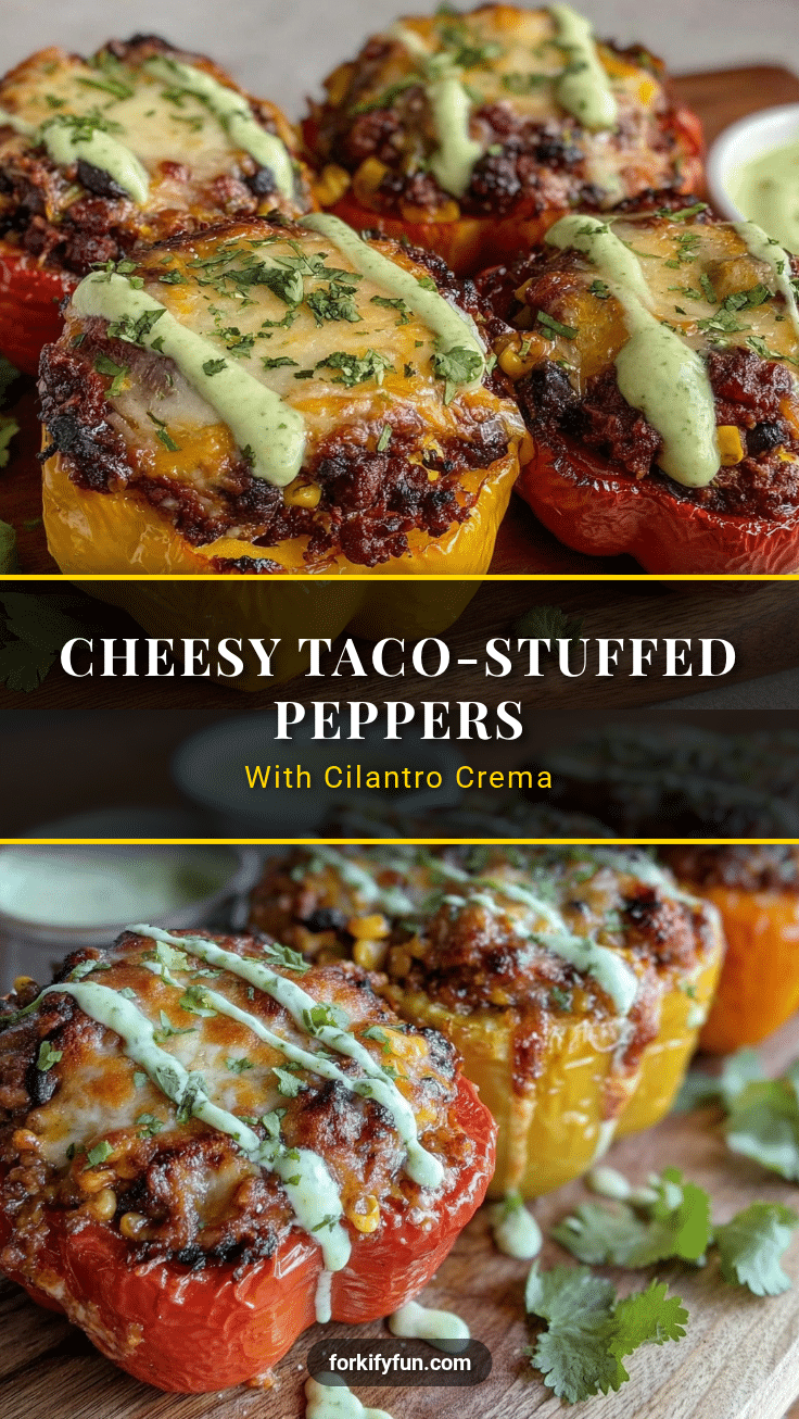 taco stuffed bell peppers recipe