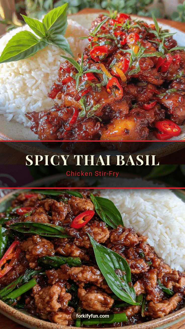 thai basil chicken stir-fry recipe