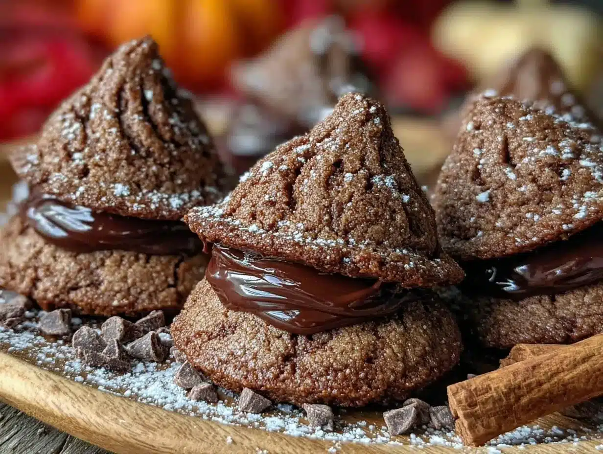 witch hat cookies preparation steps