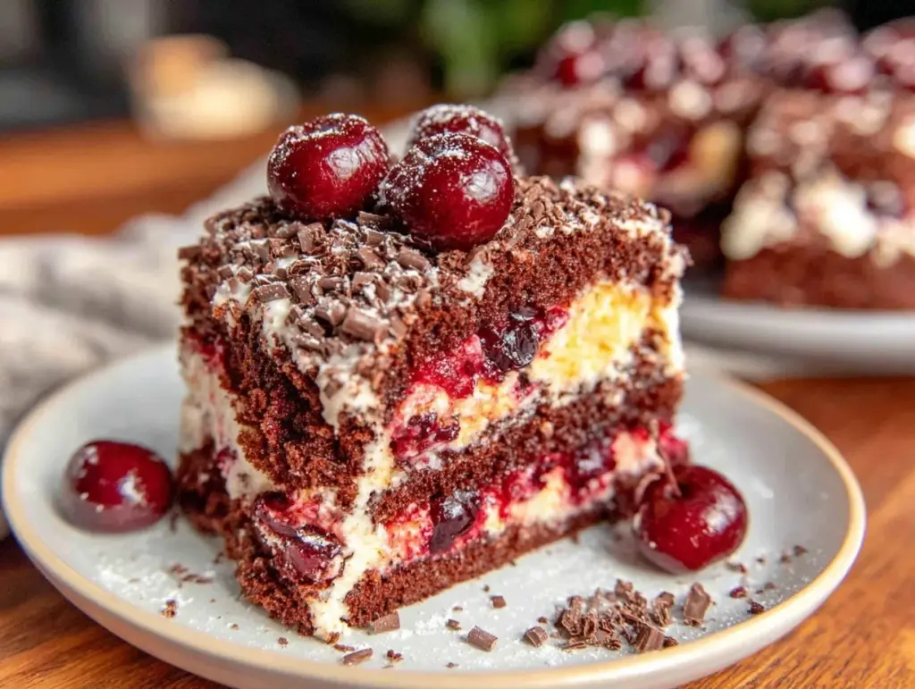 black forest cake recipe - featured image