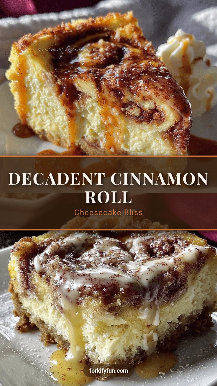 cinnamon roll cheesecake recipe