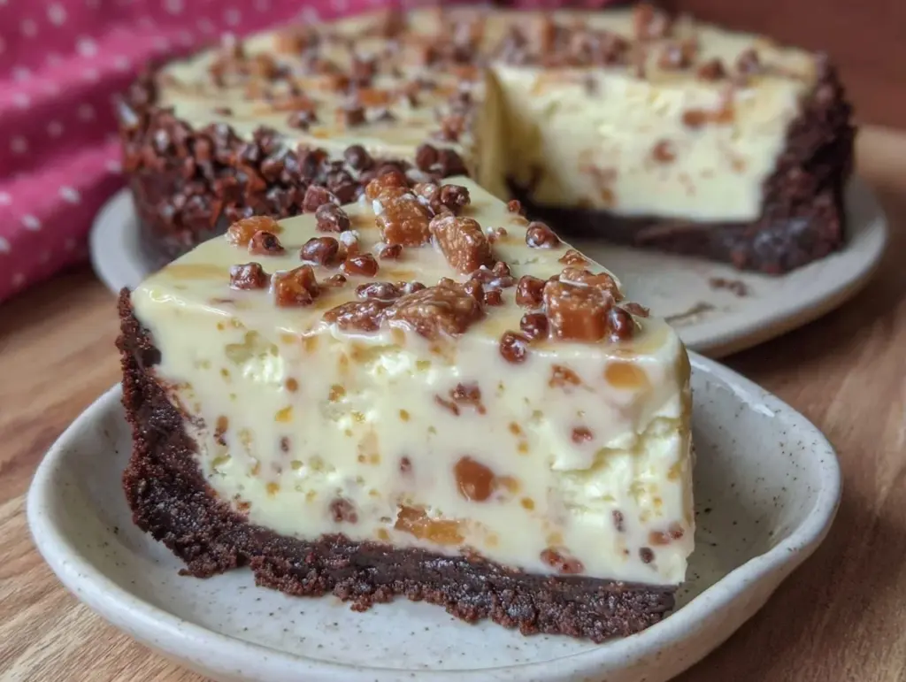 coffee toffee ice cream pie - featured image