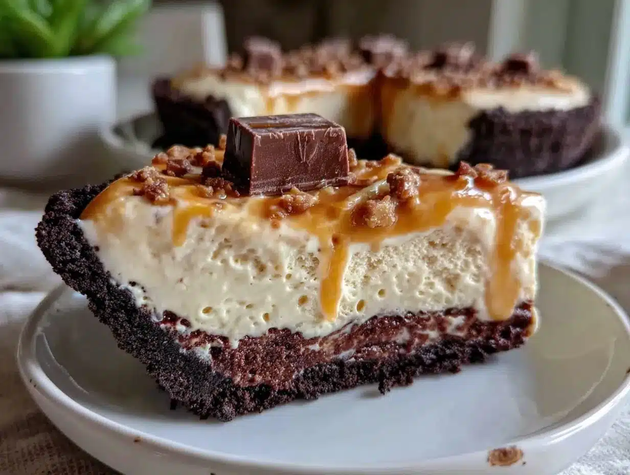 coffee toffee ice cream pie preparation steps