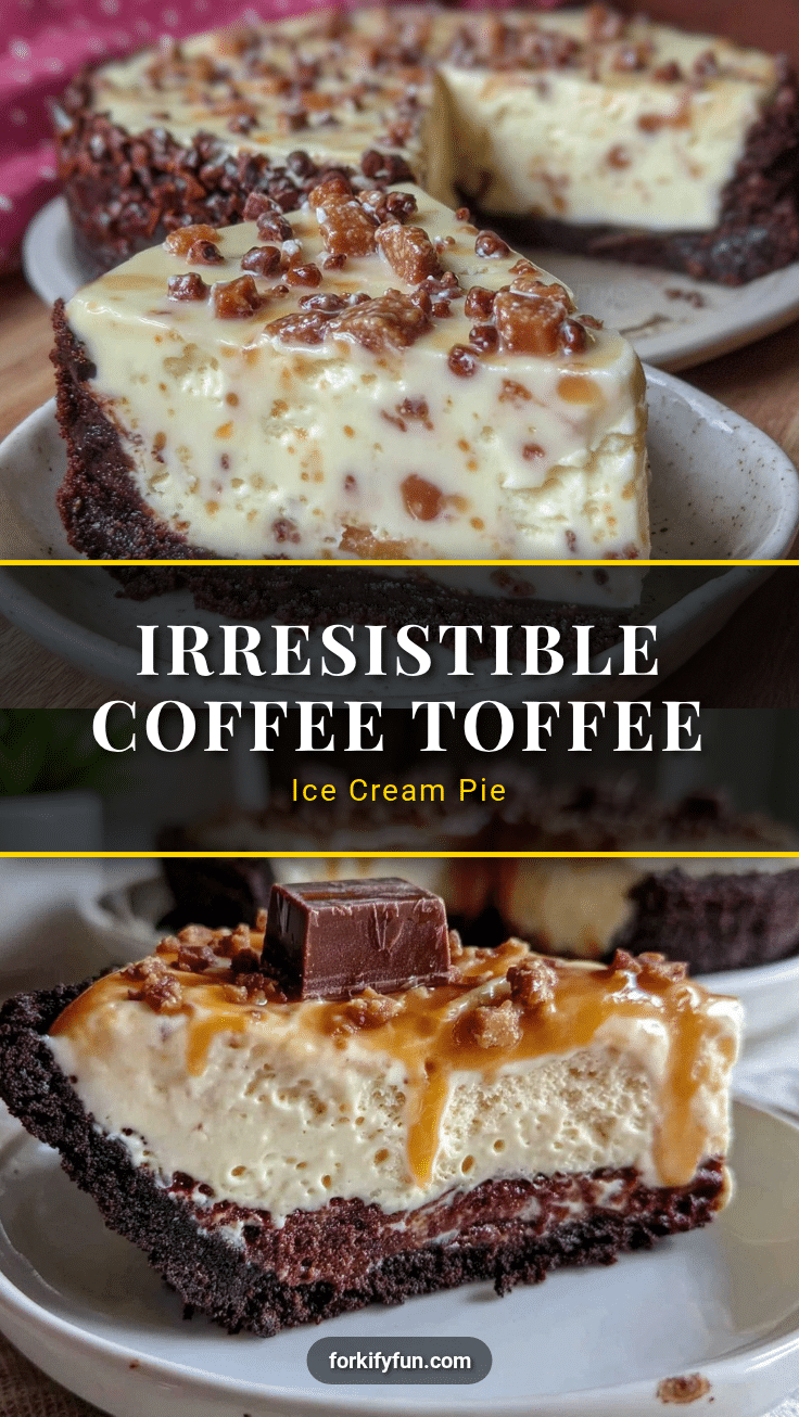 coffee toffee ice cream pie recipe