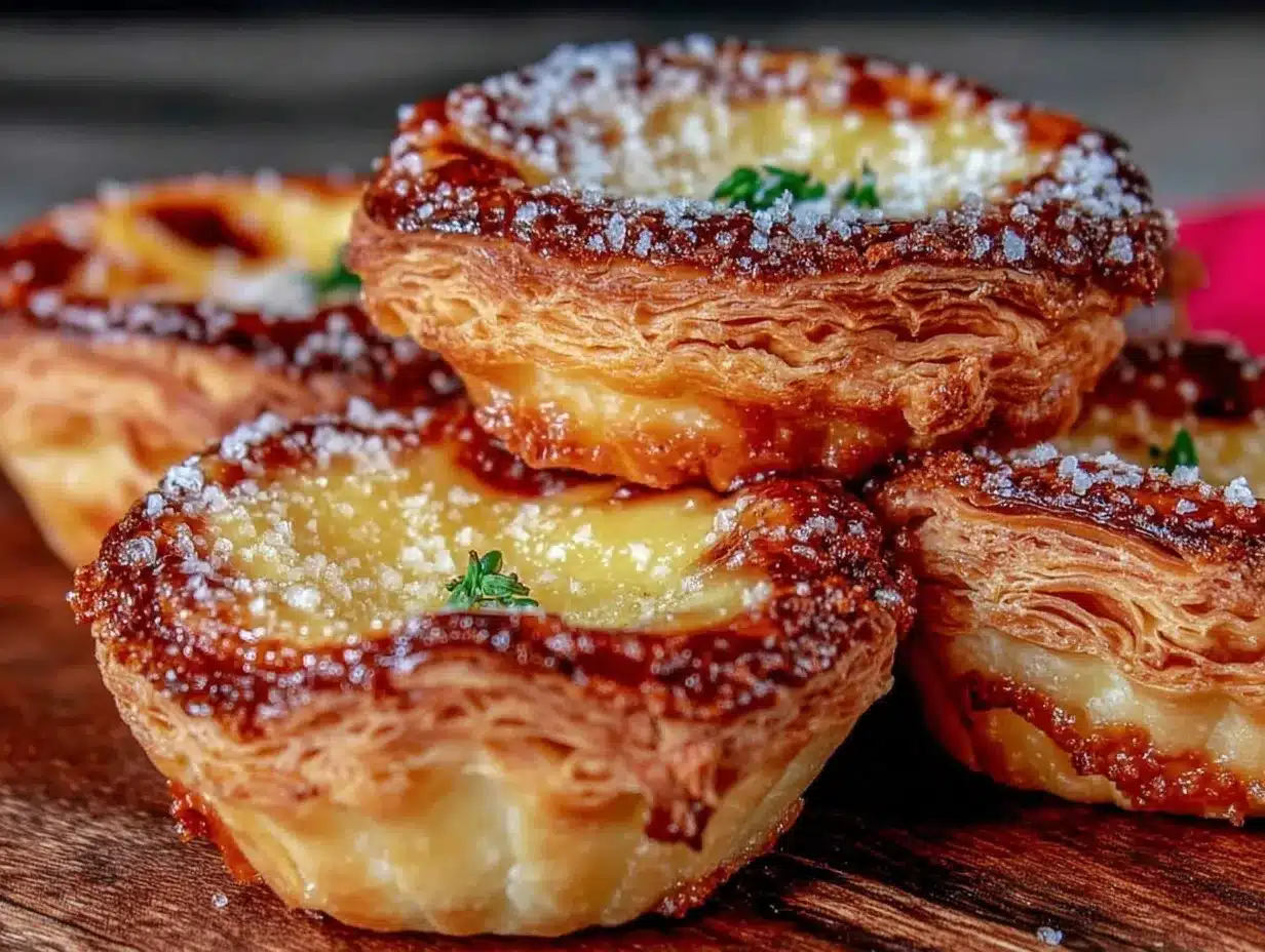 crispy hong kong egg tarts preparation steps