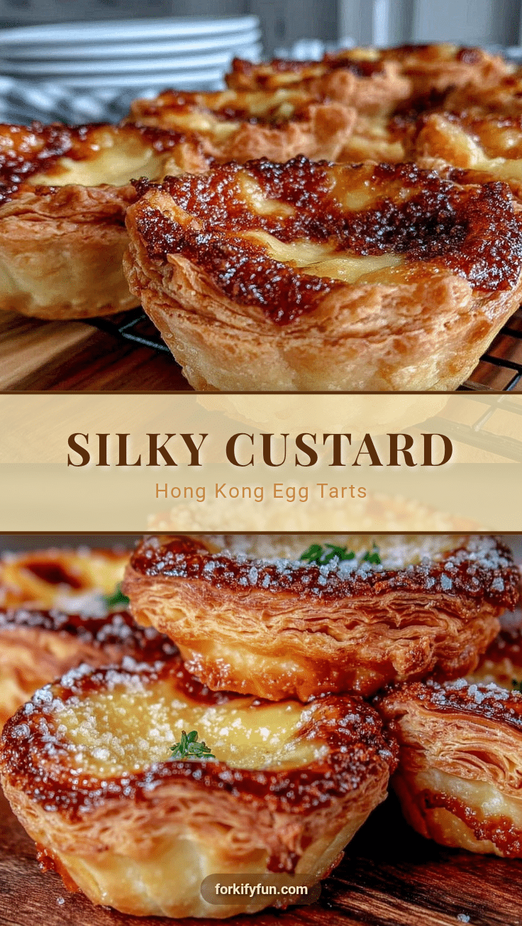 crispy hong kong egg tarts recipe