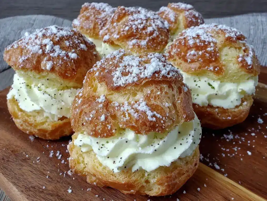 diploma cream puffs recipe - featured image