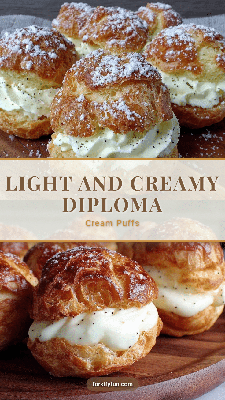 diploma cream puffs recipe recipe