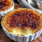 easy silky crème brûlée for two - featured image
