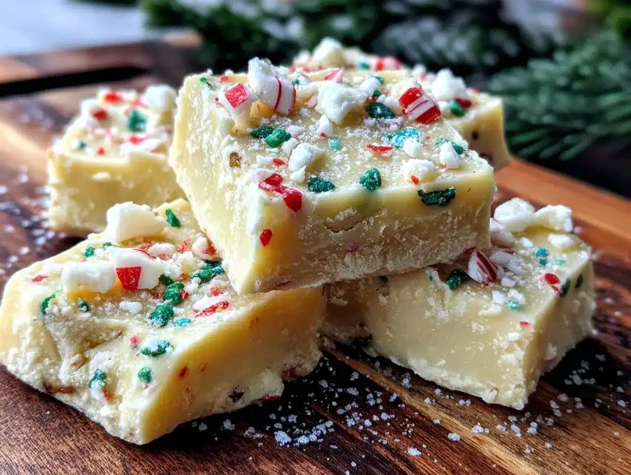 firecracker white chocolate peppermint bark preparation steps