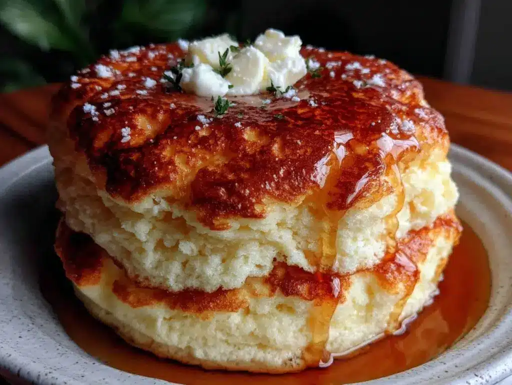 fluffy Japanese soufflé pancakes - featured image
