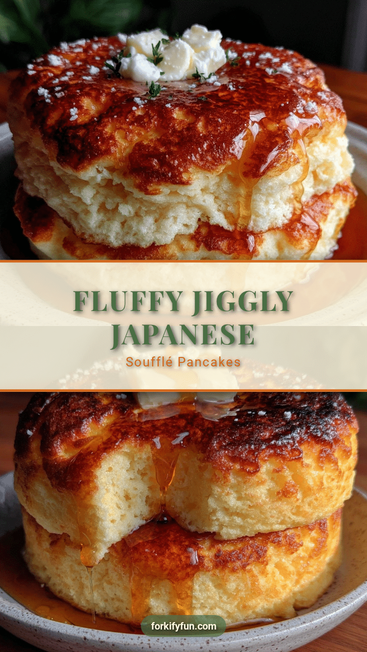 fluffy Japanese soufflé pancakes recipe