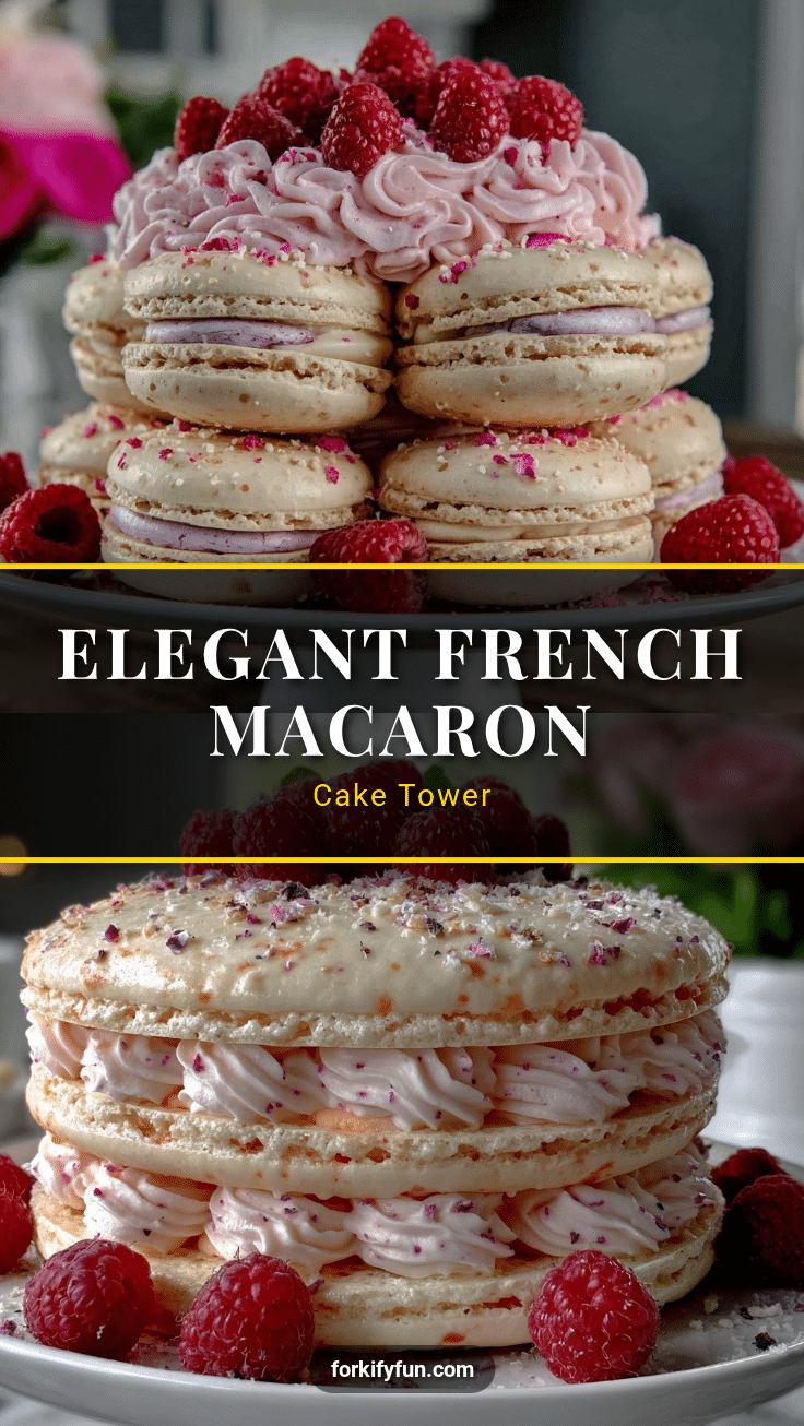 French macaron cake recipe