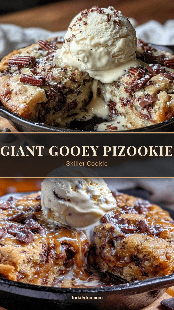 giant pizookie skillet cookie recipe
