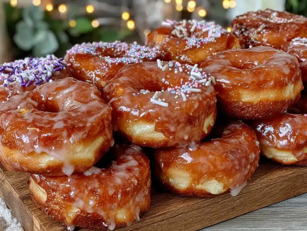 glazed graduation donut wall - featured image