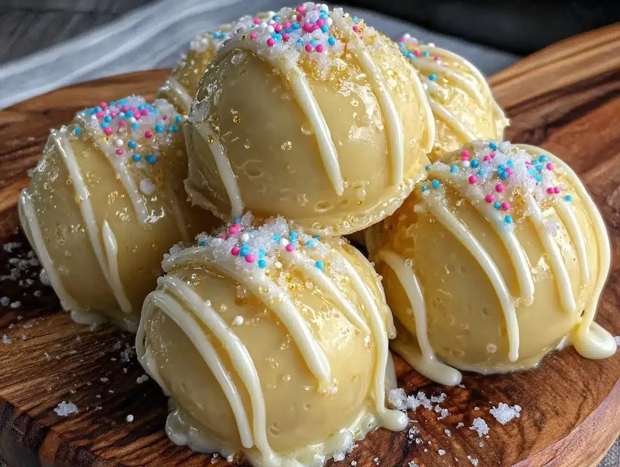 graduation lemon bonbons preparation steps
