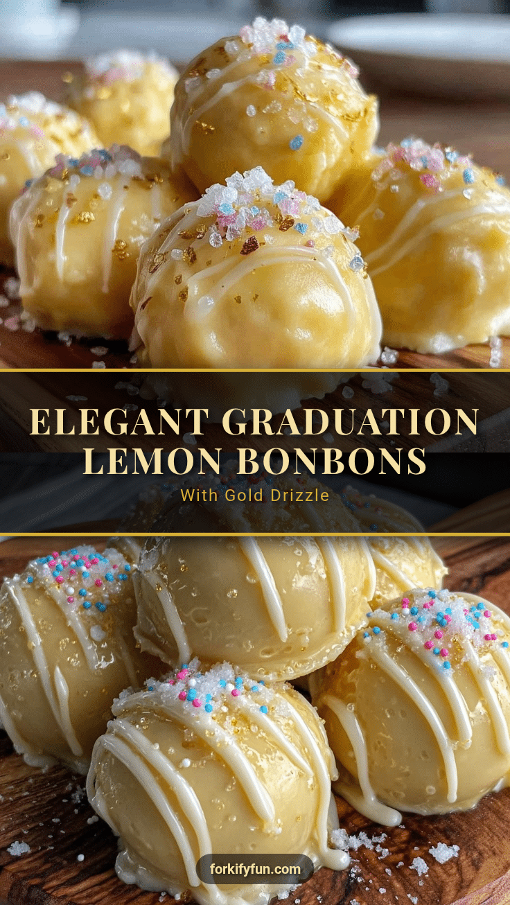 graduation lemon bonbons recipe