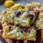 lemon blueberry coffee cake - featured image