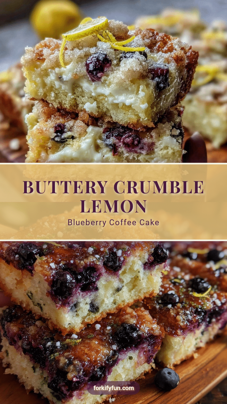 lemon blueberry coffee cake recipe