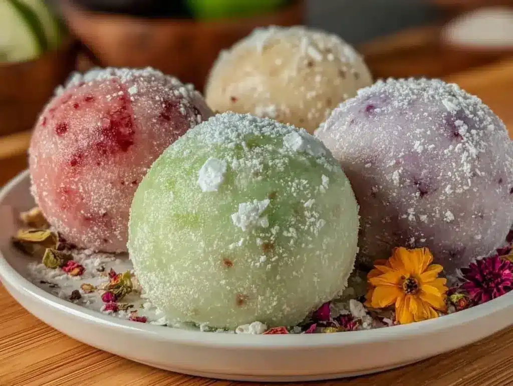 mochi ice cream balls - featured image