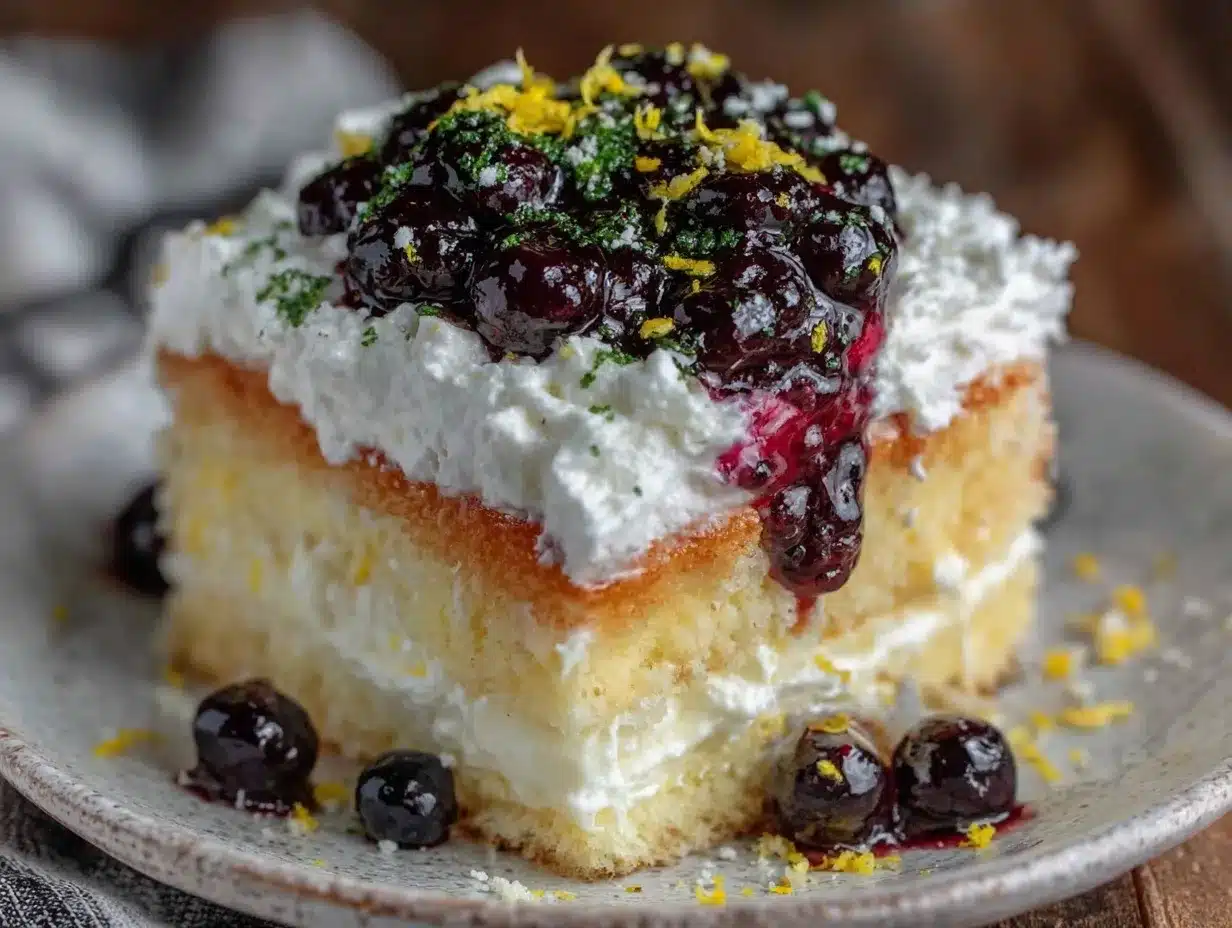 patriotic lemon icebox cake preparation steps