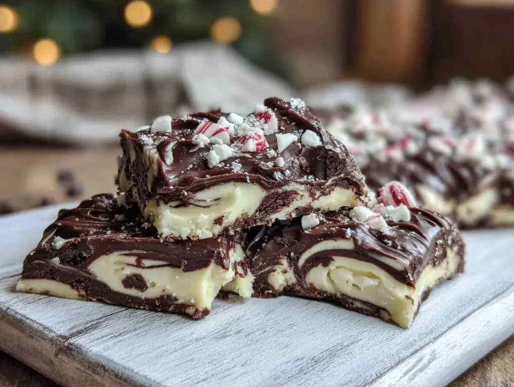 patriotic pinwheel cookie bark - featured image