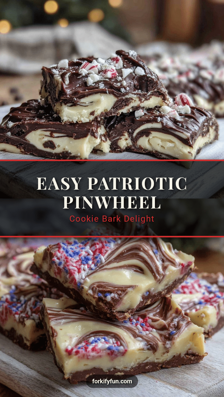 patriotic pinwheel cookie bark recipe