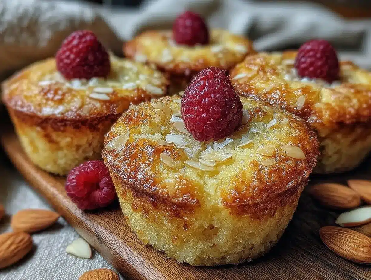 raspberry almond financiers preparation steps